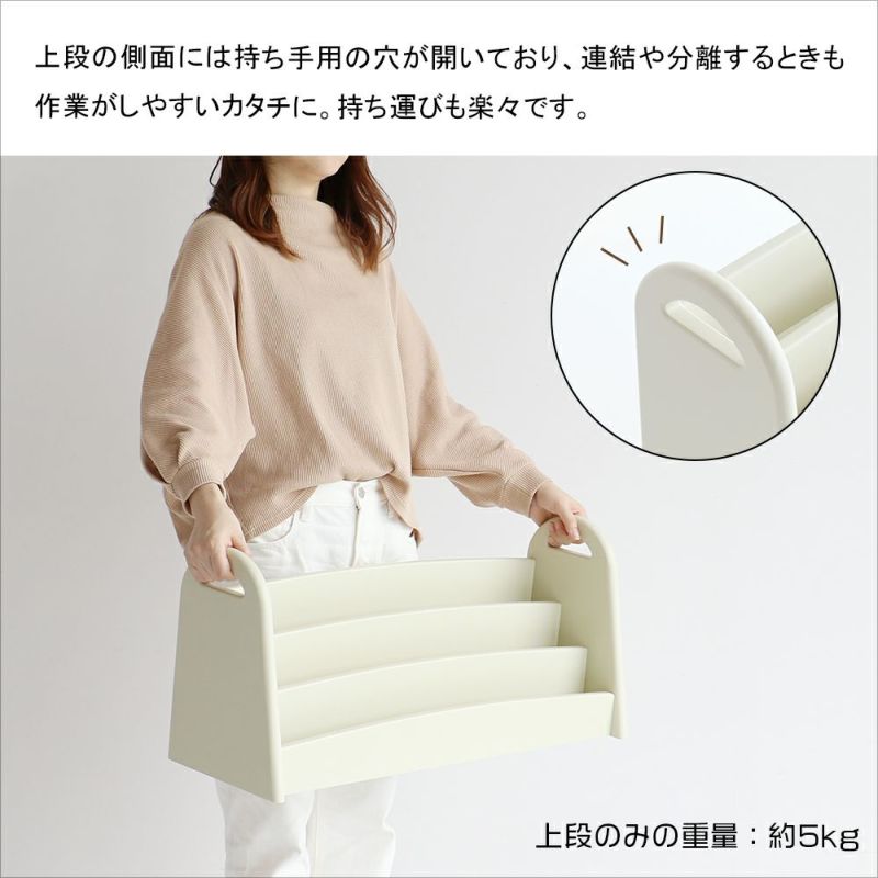 アレンジできる絵本ラック