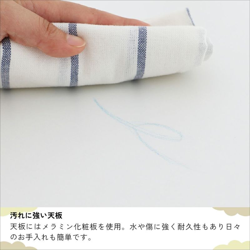 子供キッズデスク折りたたみ機能チェアセット天然木軽量子供テーブルお絵かきスタディーセット勉強机入園ホワイト子ども椅子2歳3歳幼児子供用机子供家具KidsDesk＆ChairSet-noah-ILS-3675