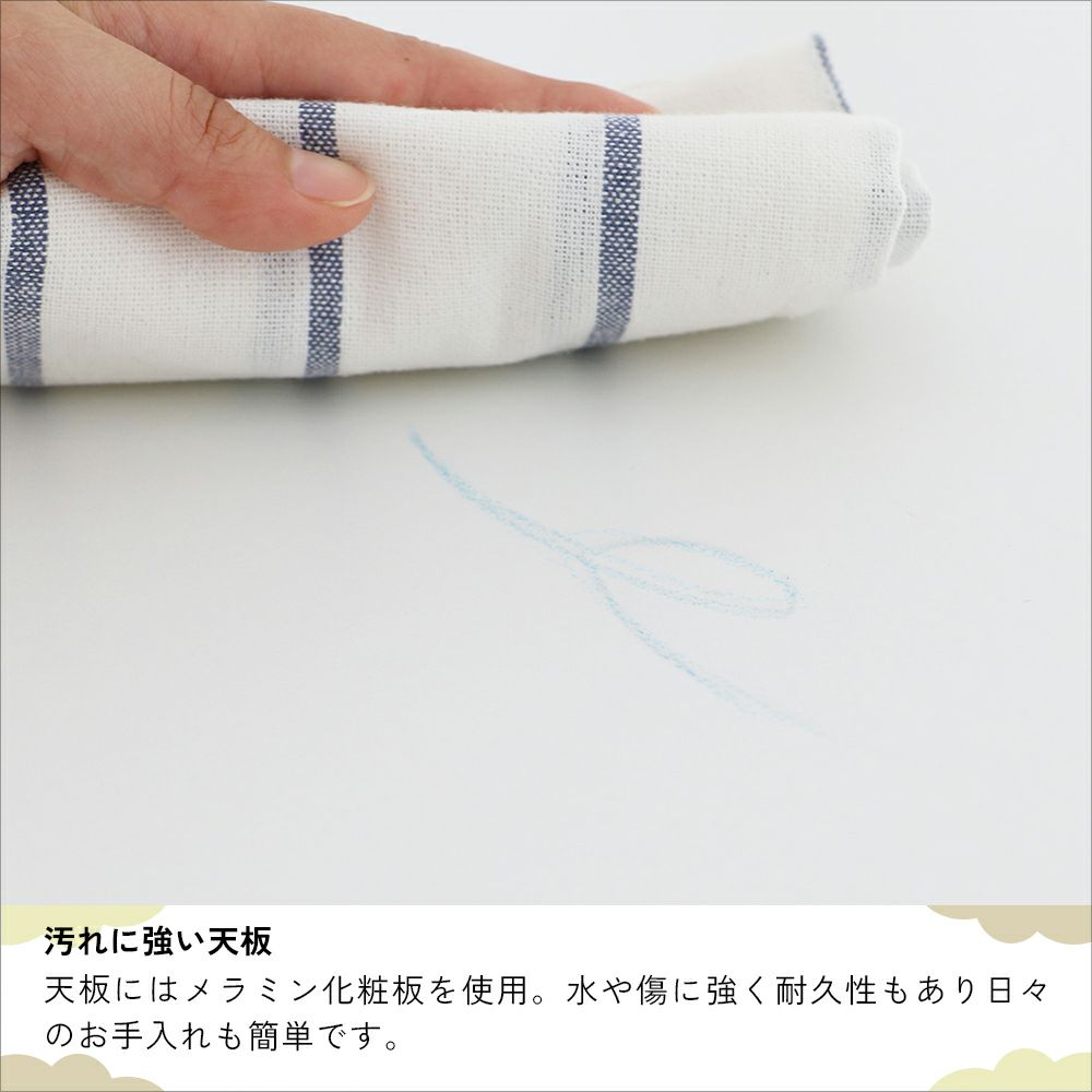 子供キッズデスク折りたたみ機能チェアセット天然木軽量子供テーブルお絵かきスタディーセット勉強机入園ホワイト子ども椅子2歳3歳幼児子供用机子供家具KidsDesk＆ChairSet-noah-ILS-3675