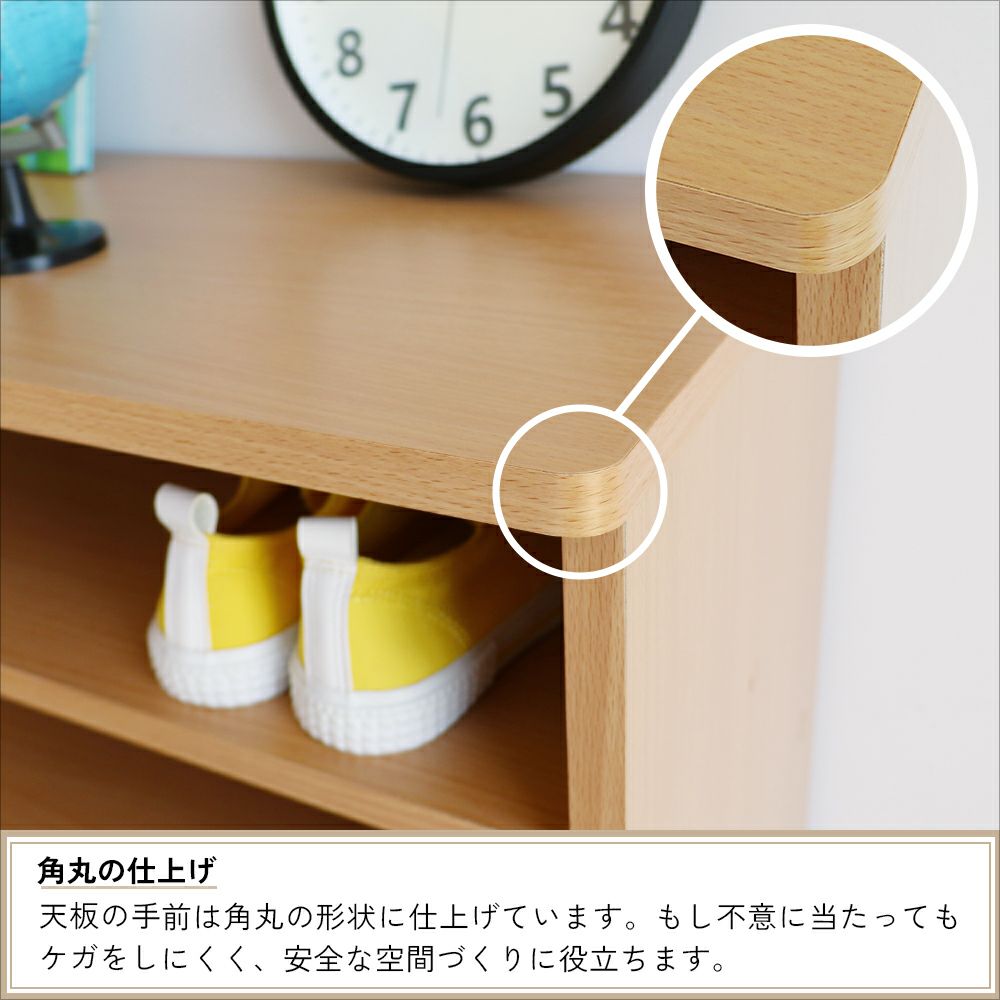 大人数の靴を収納できるシューズラック