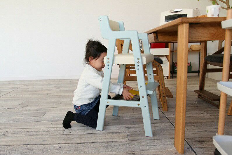 こども椅子キッズチェアハイチェアダイニングチェア食事椅子チェアー安全収納付き