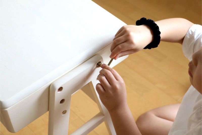 【送料無料】Picc'sStudySetこどもチェア子供椅子子どもイスデスクテーブル【na-KIDS【nakids】【Picc's】【スタディーセット勉強机お絵描きお片づけ天然木学習プレゼントお祝い幼稚園入学