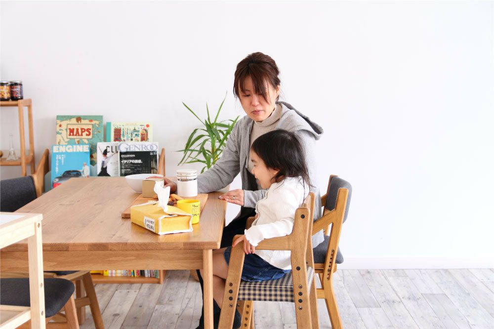 キッズチェアハイチェア子ども用高さ調整食事椅子子ども用RAC-3331CH