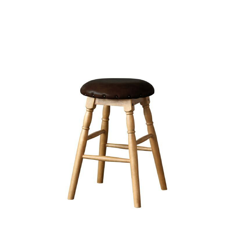 高さ48.5cmロースツールチェア椅子バーカフェおしゃれかわいいカフェアウトドアRAS-3332BRRasicLowStool