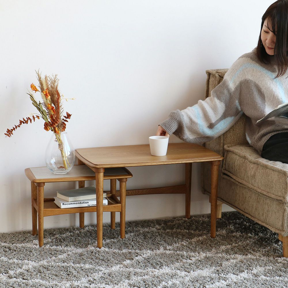 北欧テイストのネストテーブル