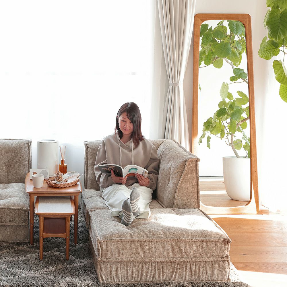 北欧テイストのミラー