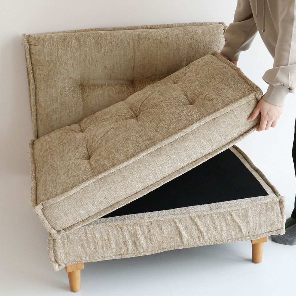 北欧テイストのブロックソファ