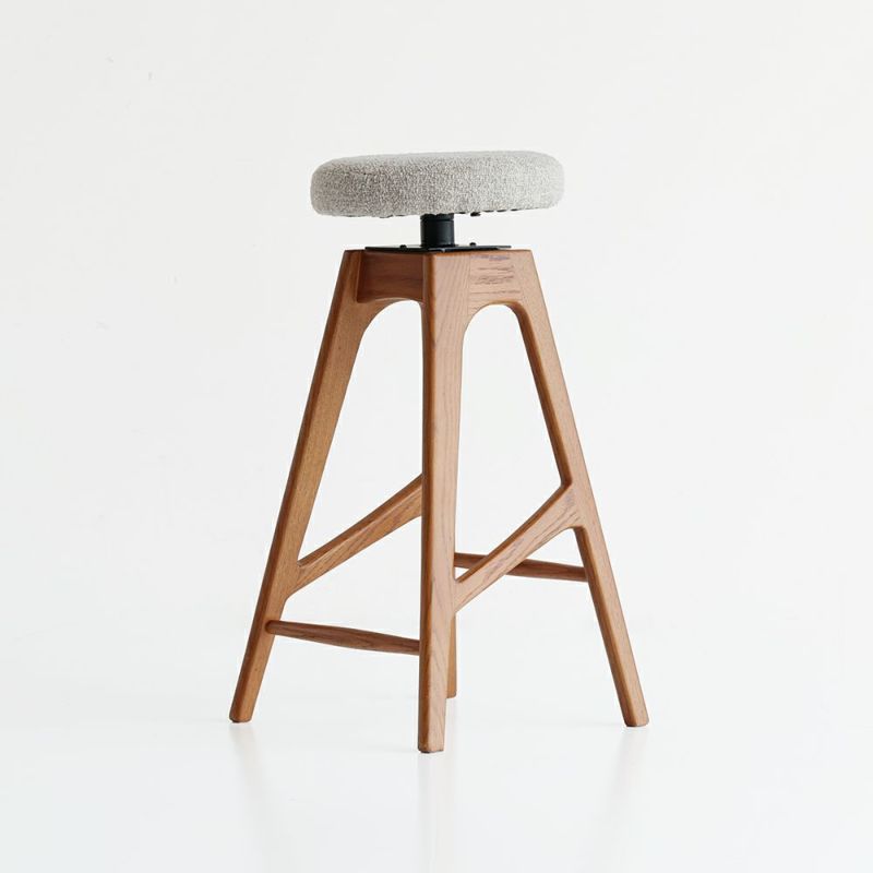 ヴィンテージ風昇降式スツール