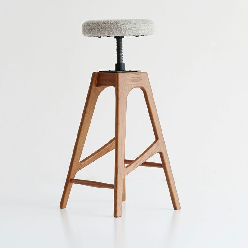 ヴィンテージ風昇降式スツール