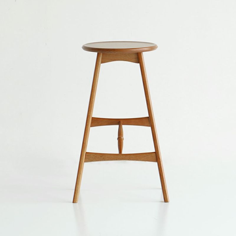 軽量なヴィンテージ風ハイスツール